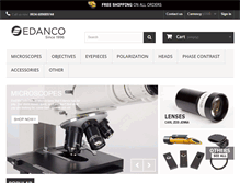 Tablet Screenshot of edanco.com